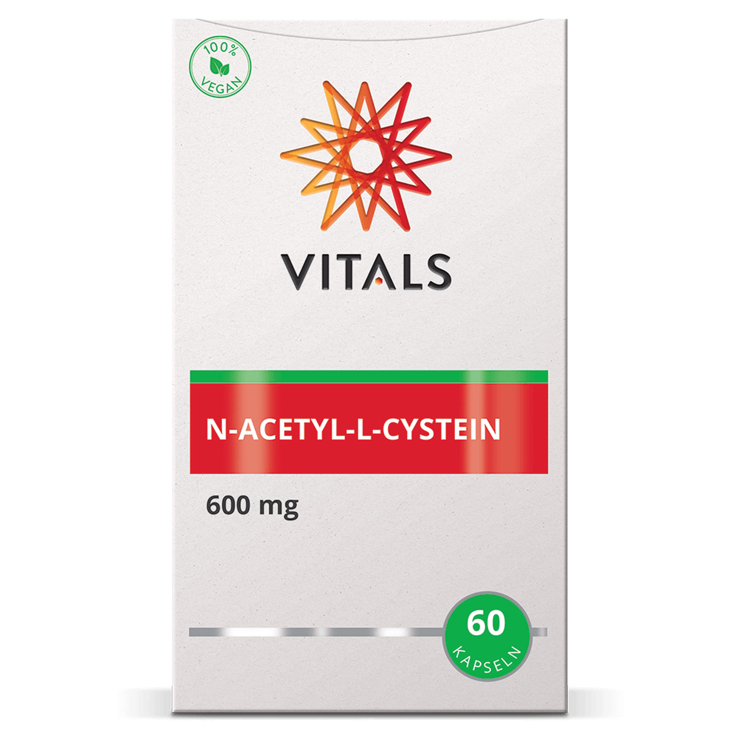 N-Acetyl-L-Cystein von Vitals - Verpackung