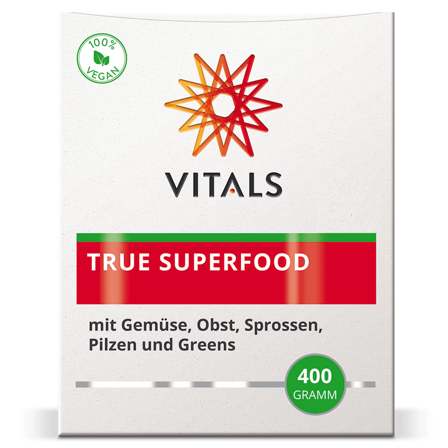 True Superfood von Vitals - Verpackung