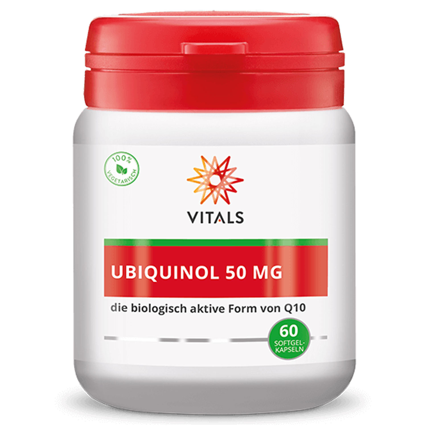 Ubiquinol 50 mg von Vitals - 60 Kapseln