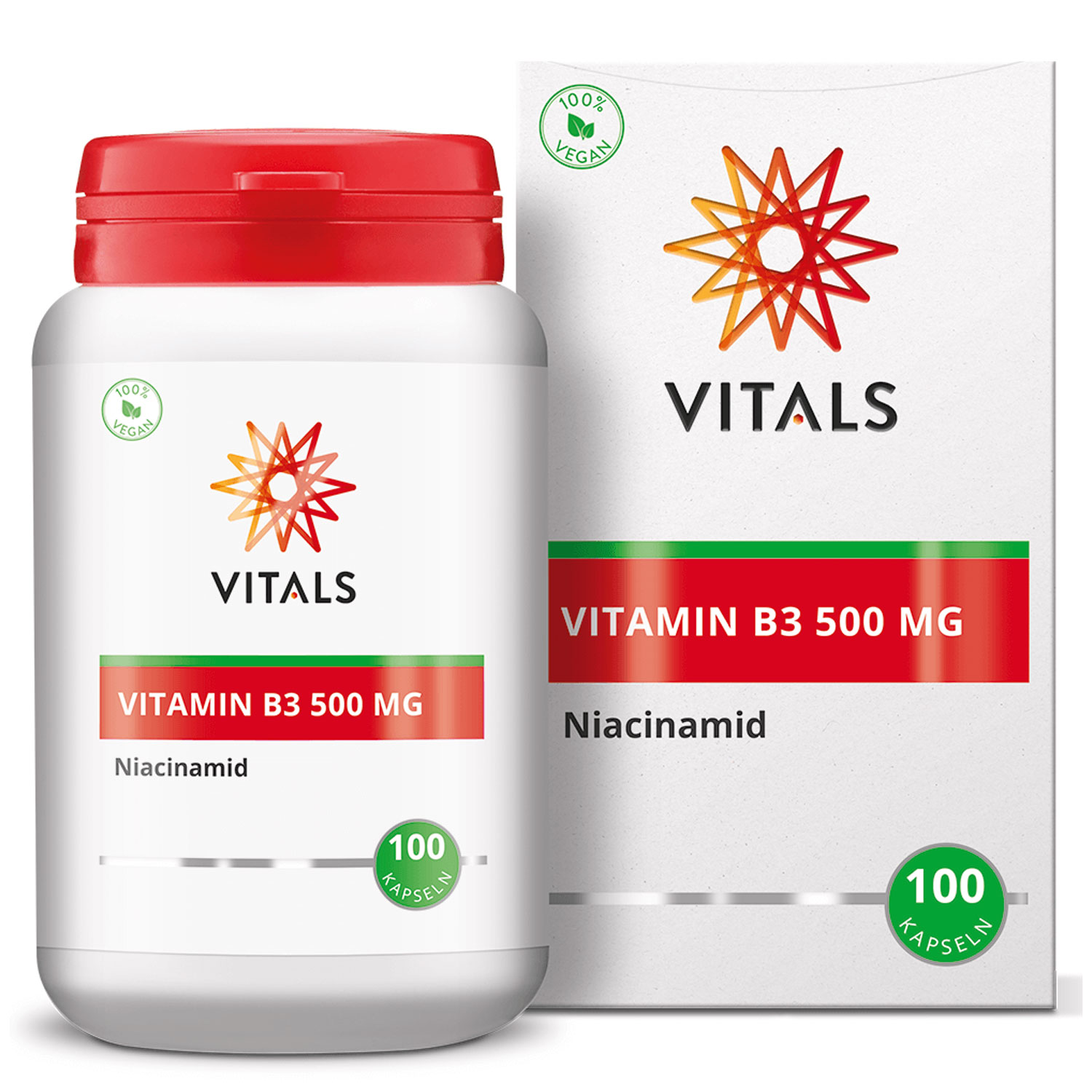 Vitamin B3 500 mg von Vitals - Alternativansicht