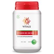 Produktabbildung: Vitamin B5 250 mg von Vitals - 100 Kapseln