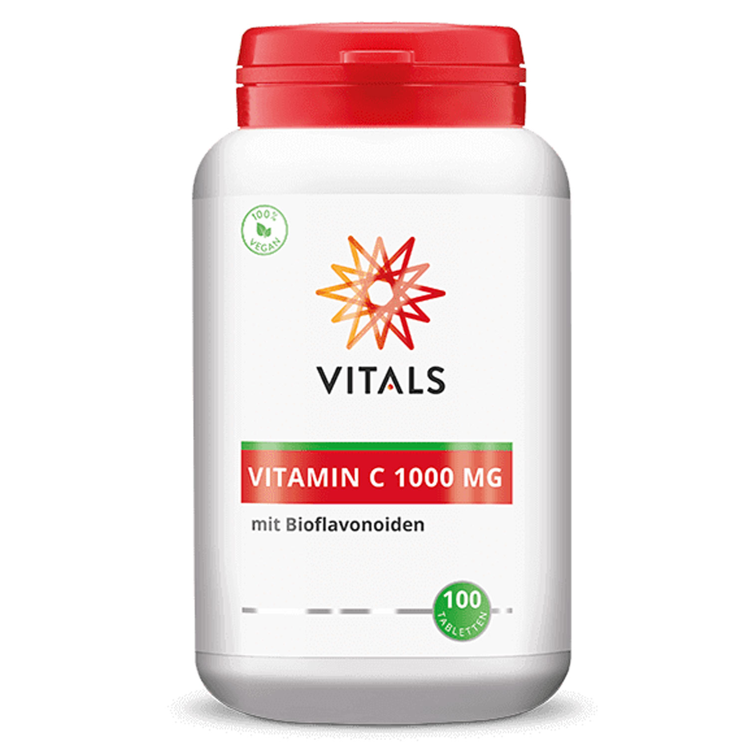 Vitamin C 1000 mg von Vitals - 100 Tabletten