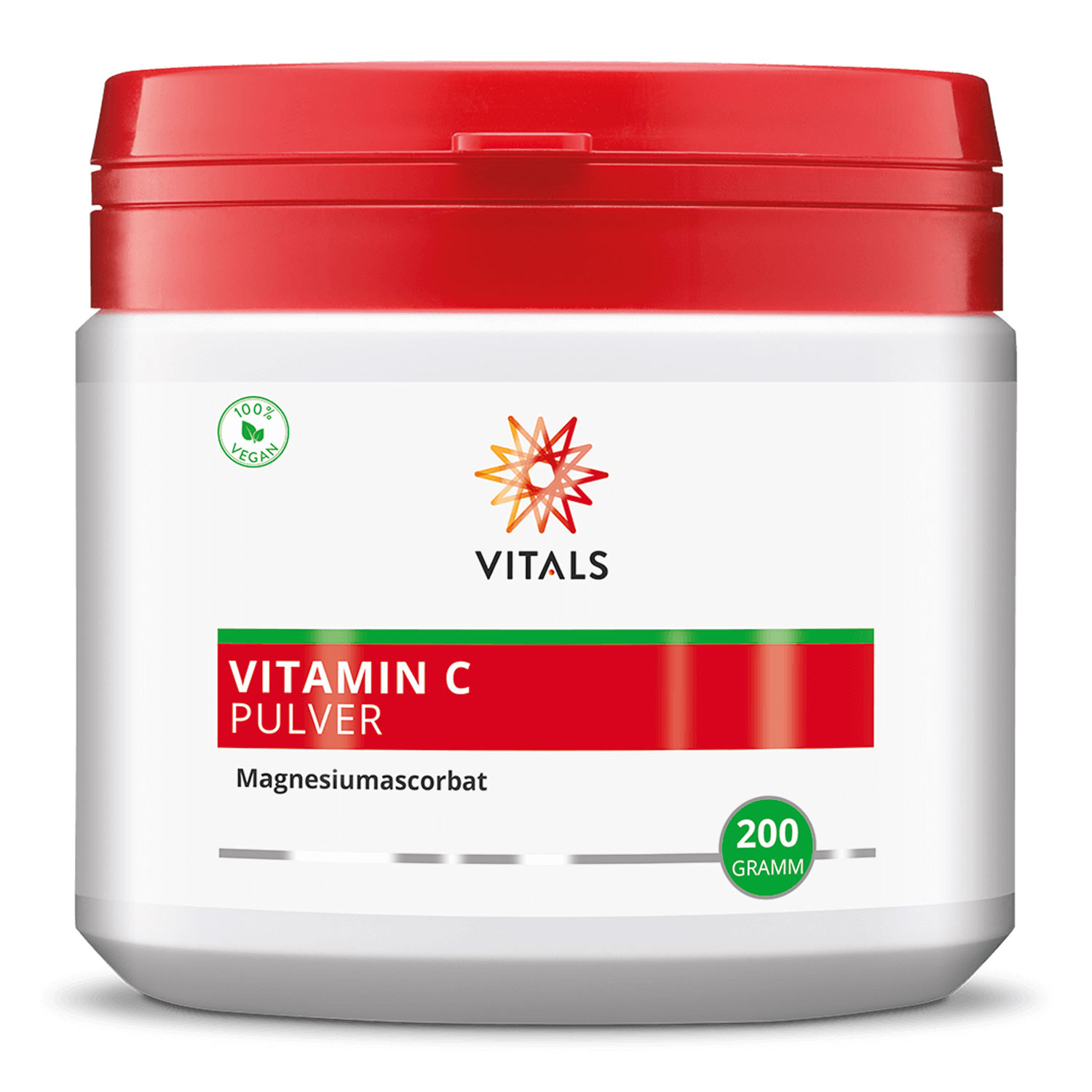 Vitamin C Pulver von Vitals - 200 g