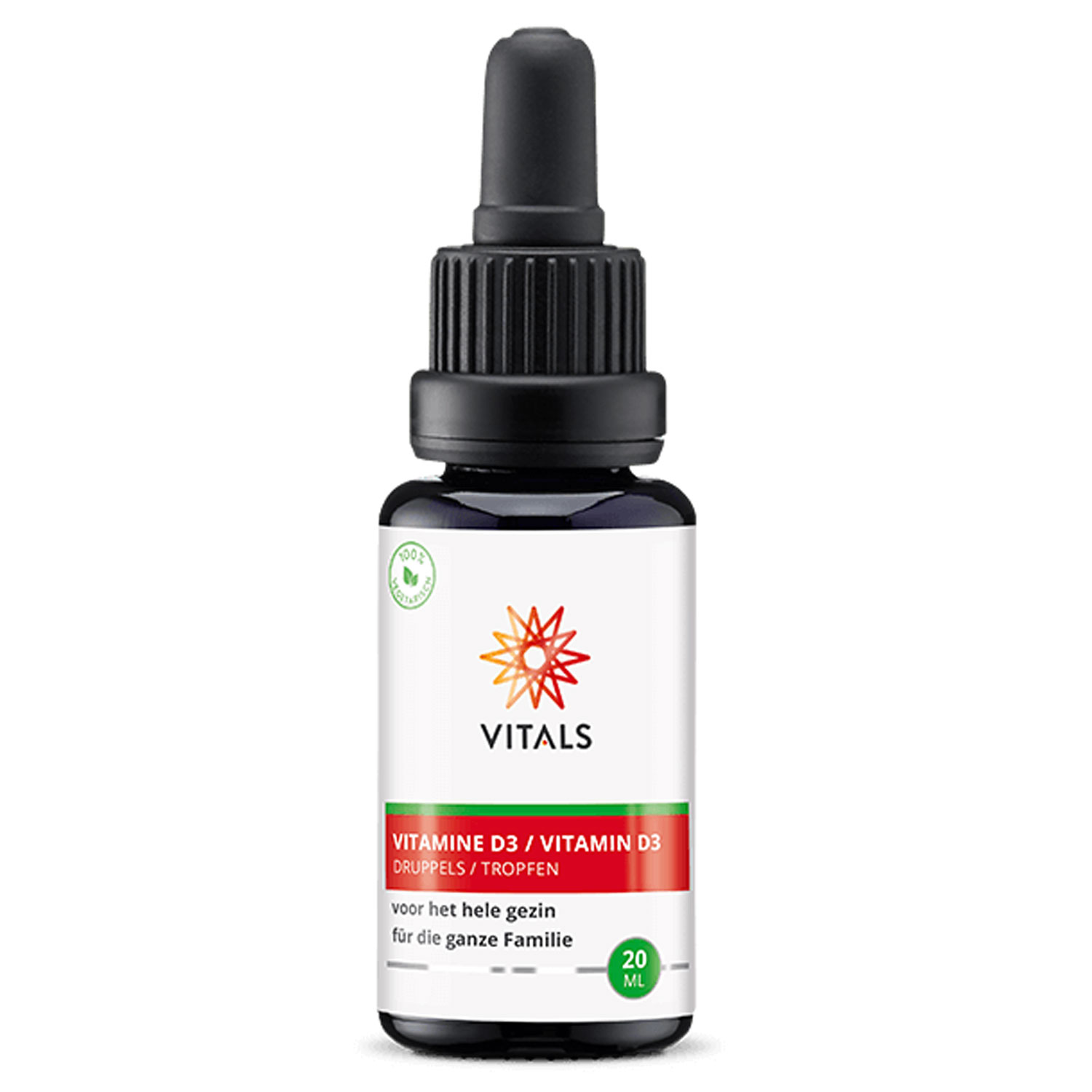 Vitamin D3 Tropfen von Vitals - 20ml